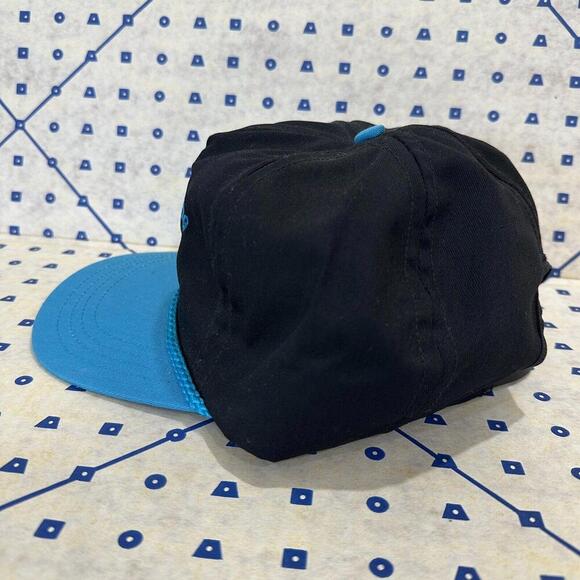 Vintage Two Tone Trucker Hat Snapback Adjustable Made In USA Trucking Company - Picture 5 of 8